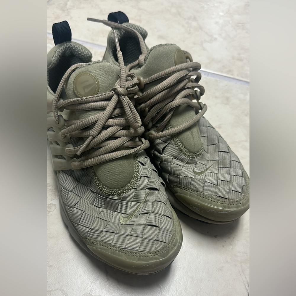 Nike Khaki Woven Sneakers
